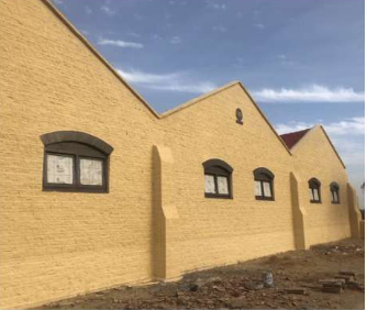 A&A Enterprises Engineering — finished facade with arched windows