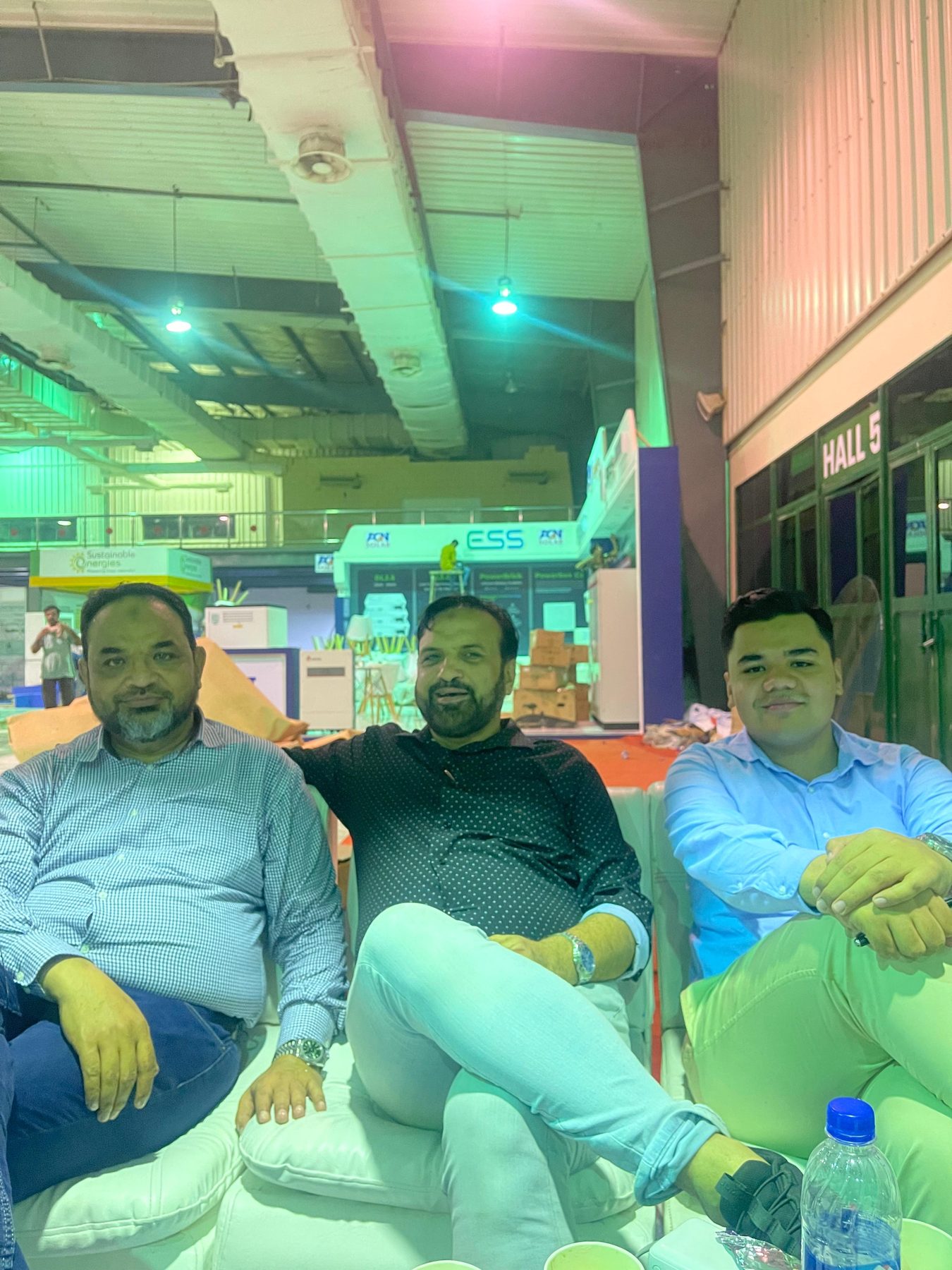 Mastoor Energy — team at a solar energy trade exhibition