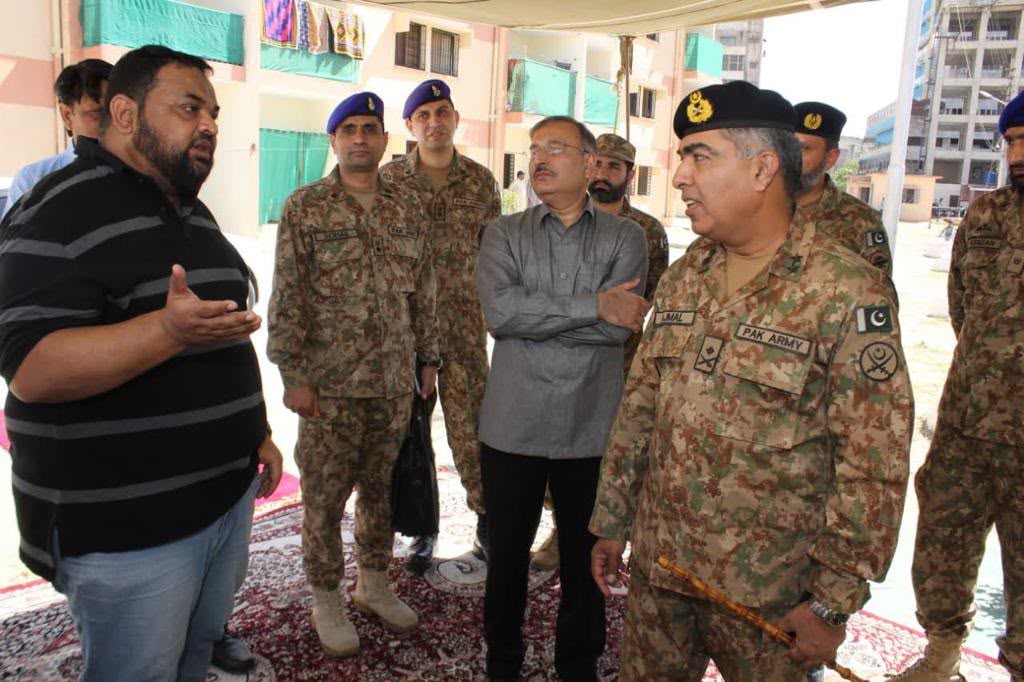 Mastoor Group — site visit and briefing with Pakistan Army officers