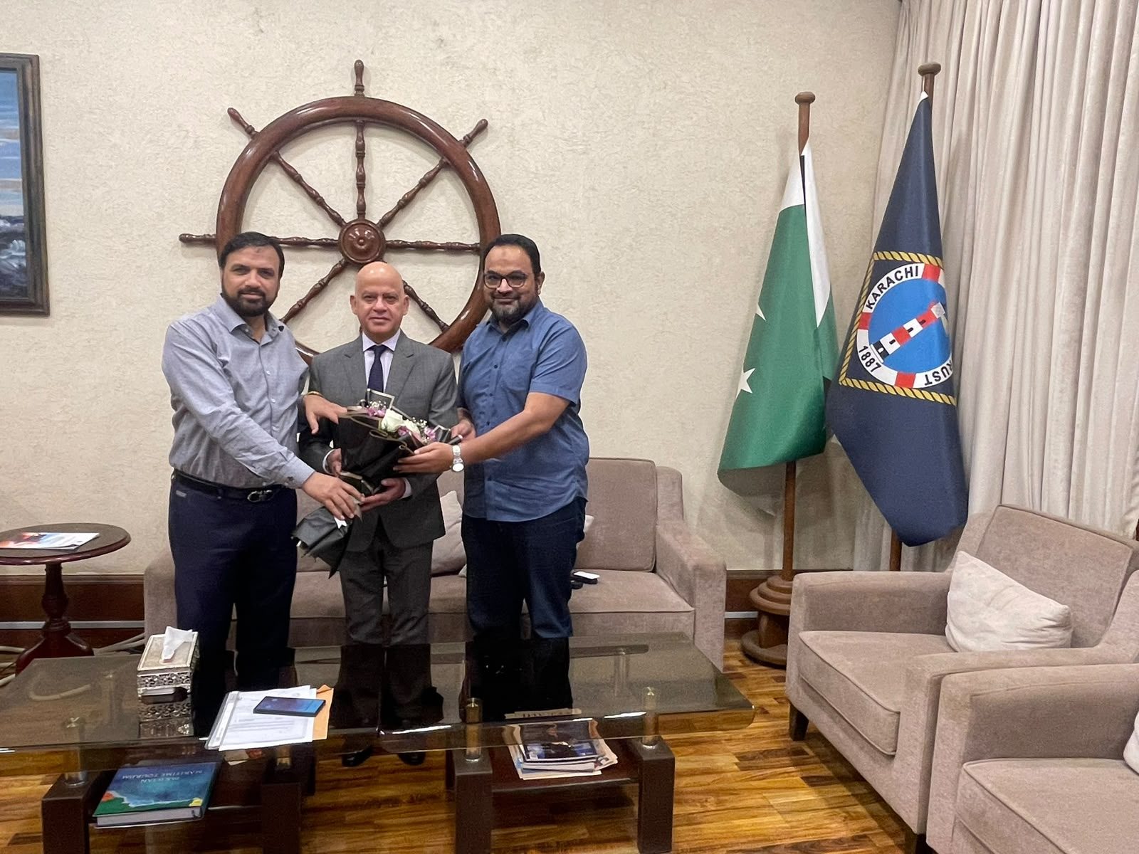 Mastoor Group — meeting with Karachi Port Trust officials